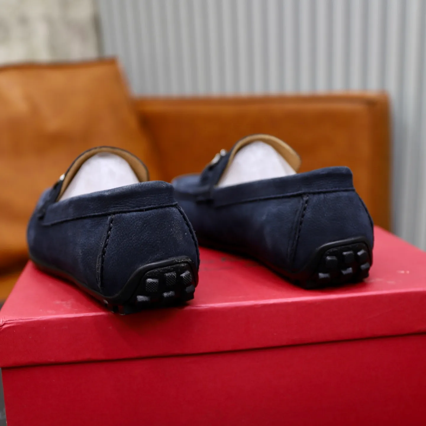 Men's men's shoes 💰462💰🙅‍♂️🙅‍♂️🙅‍♂️Niuli Brand: Ferragamo Standard code: Men's code 38/44 (45 customized) Grade: Same style as the official website Material: Original imported cowhide leather lining Original wear-resistant lightweight outsole Style category: Men's casual slip-on shoes Doudou shoes Noble luxury brand elements, top luxury color: actual picture color